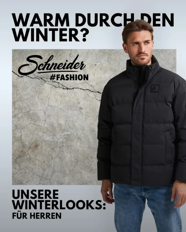 Bereit für den Winter? 🧥❄️
Entdecke jetzt unsere große Auswahl an Herren-Winterjacken und Mänteln im Men Store Wertingen!
Ob robust von PME Legend, sportlich von The North Face, lässig von Petrol Industries, modern von Zuitable oder urban von Khujo – bei uns findest du deinen neuen Lieblingsbegleiter für die kalte Jahreszeit.
Komm vorbei und finde deinen Style für jeden Tag – warm, maskulin und trendbewusst.#ModehausSchneider #MenStoreWertingen #WintermodeHerren #WinterjackeHerren #Herrenmantel #PMELegend #TheNorthFace #PetrolIndustries #Zuitable #Khujo #Männerstyle #Männermode #Herrenoutfit #SchneiderFashionStore #Wertingen #DillingenDonau #Donauwörth #Lauingen #Meitingen #Höchstädt #Gersthofen #Augsburg #Zusmarshausen #Biberbach #Buttenwiesen #Nordendorf #RegionWertingen #Schwaben #ShoppingInWertingen #wertingenerleben